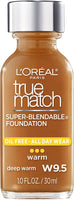L'OREAL TRUE MATCH SUPER-BLENDABLE LIQUID FOUNDATION
