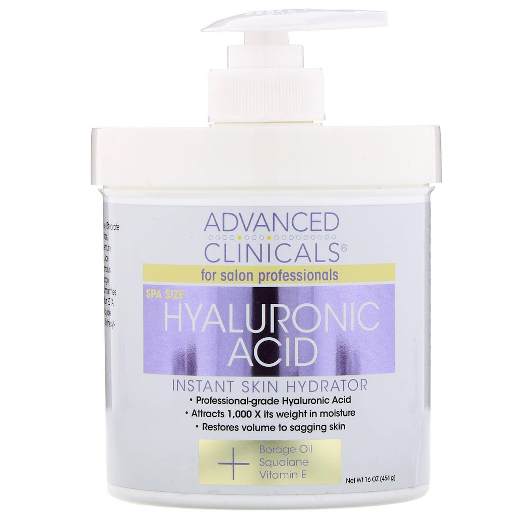 ADVANCED CLINICALS HYALURONIC ACID CREAM
