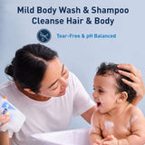 CERAVE BABY WASH & SHAMPOO | 2 IN 1 TEAR FREE BABY WASH FOR SKIN & HAIR | FRAGRANCE FREE