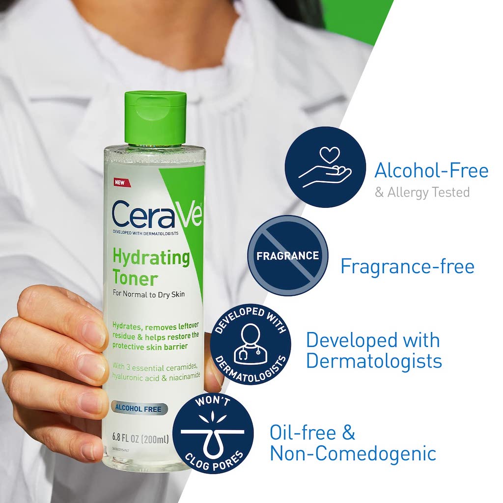 CERAVE HYDRATING TONER FOR FACE