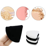 BEAKEY POWDER PUFFS PURE COTTON TRIANGLE