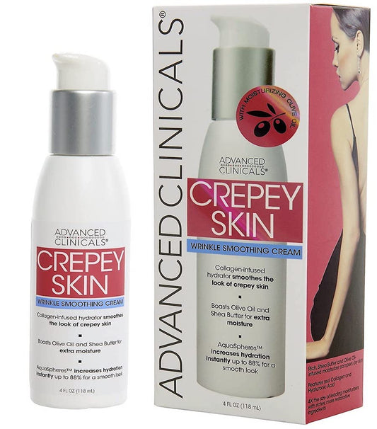 ADVANCED CLINICAL CREPEY SKIN WRINKLE SMOOTHING CREAM