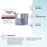 EUCERIN Q10 ANTI-WRINKLE NIGHT CREAM + PRO-RETINOL