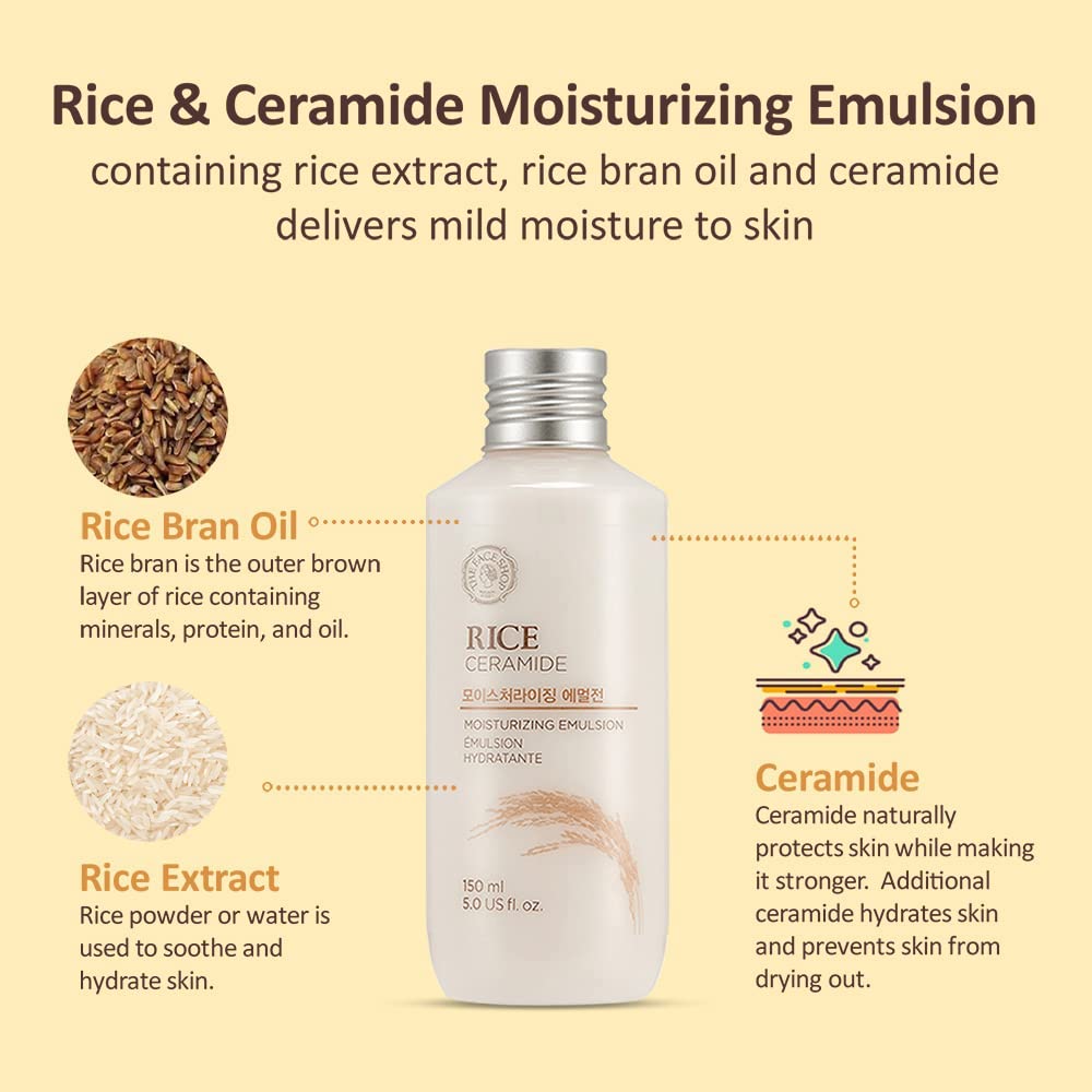 THE FACE SHOP RICE CERAMIDE MOISTURISING EMULSION