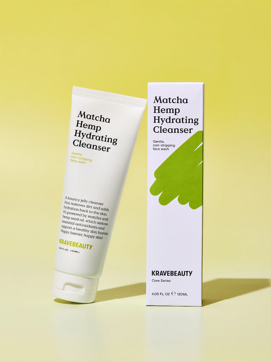 KRAVE BEAUTY MATCHA - HEMP HYDRATING CLEANSER