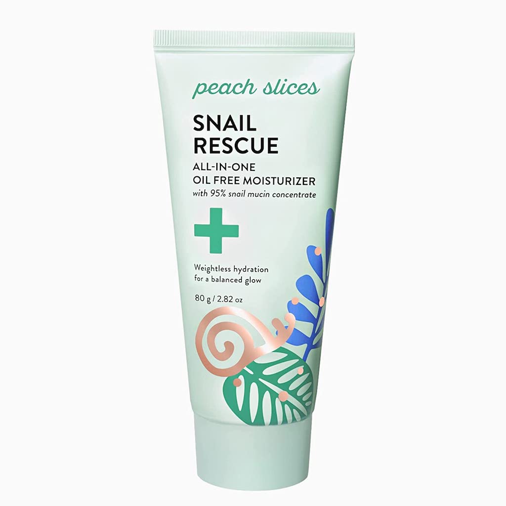 PEACH SLICES SNAIL RESCUE ALL-IN-ONE OIL FREE MOISTURISER WITH 95% SNAIL MUCIN