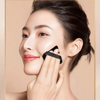 BEAKEY POWDER PUFFS PURE COTTON TRIANGLE